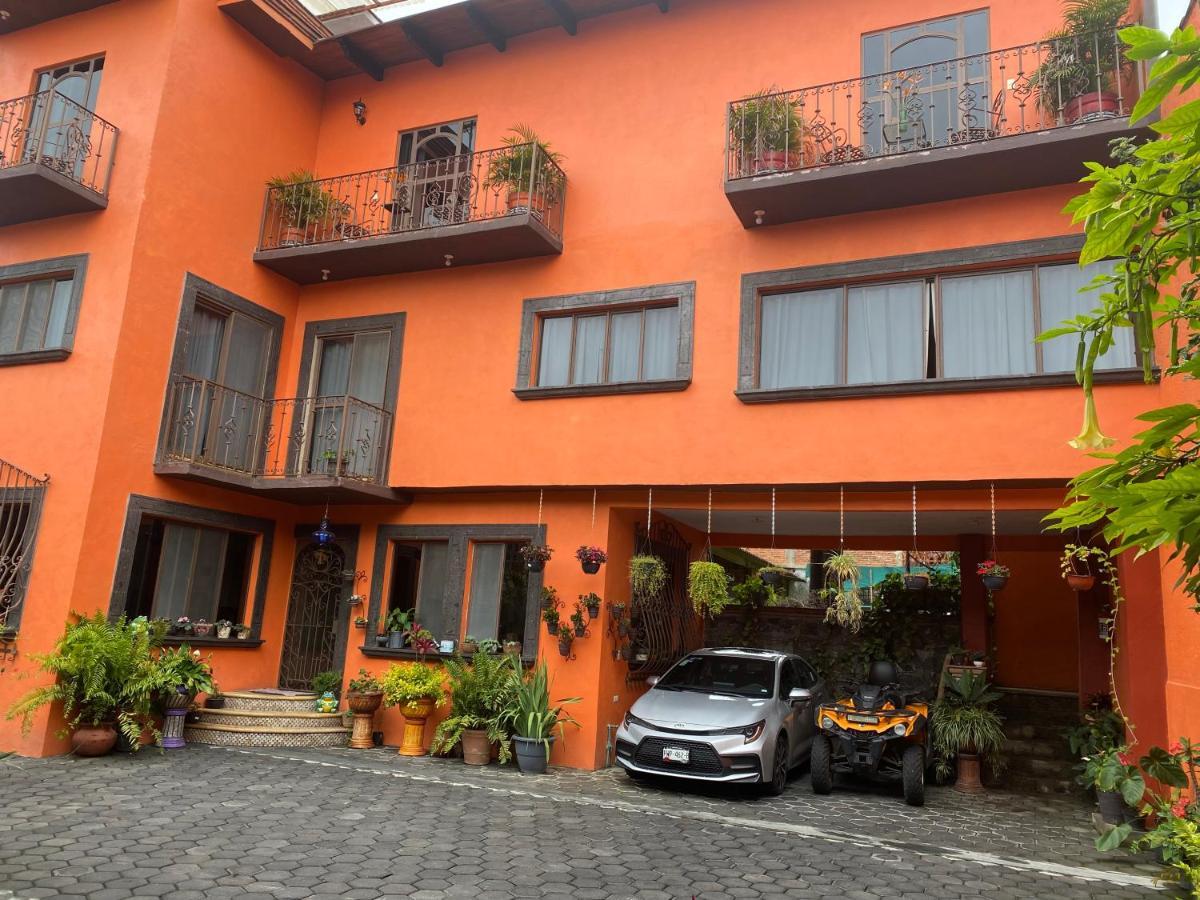 Flor De Cera Hotell Tepoztlán Exteriör bild